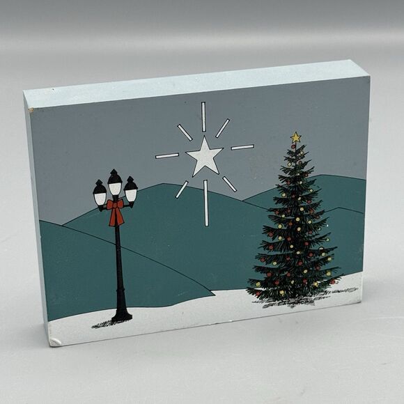 1994 Hometown Collectibles Star of Bethlehem PA Architectural Art Tulluis Figure - Picture 1 of 7